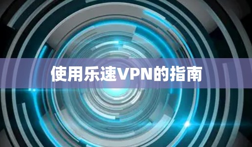 使用乐速VPN的指南