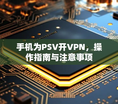手机为PSV开VPN,操作指南与注意事项