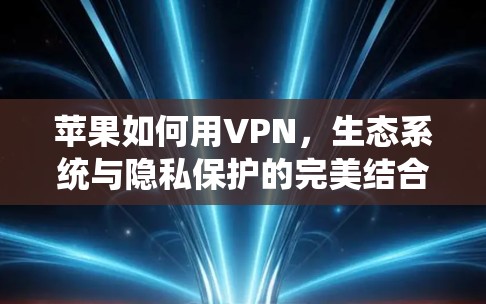 苹果如何用VPN，生态系统与隐私保护的完美结合