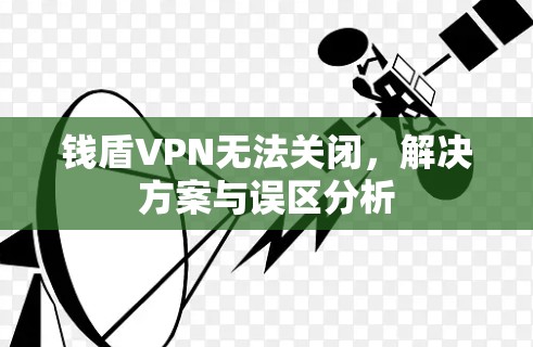 钱盾VPN无法关闭,解决方案与误区分析