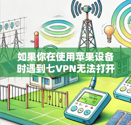 如果你在使用苹果设备时遇到七VPN无法打开的问题,可以按照以下步骤进行排查和解决
