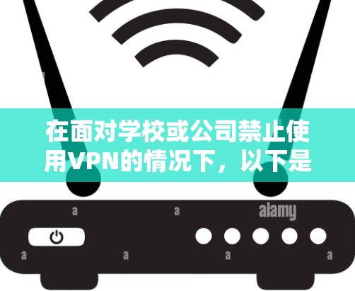 在面对学校或公司禁止使用VPN的情况下,以下是一些替代方法,帮助您在不违反规定的情况下访问外部网络 在面对学校或公司禁止使用VPN的情况下,以下是一些替代方法,帮助您在不违反规定的情况下访问外部网络