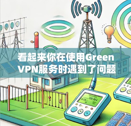 看起来你在使用Green VPN服务时遇到了问题，导致网络性能不佳。以下是一些可能导致Green VPN网络不给力的原因和解决方法