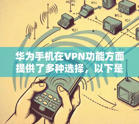 华为手机在VPN功能方面提供了多种选择，以下是一些常见的华为手机型号及其VPN相关功能