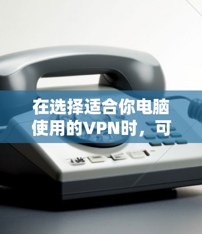 在选择适合你电脑使用的VPN时，可以根据你的需求来决定。以下是一些常用的、评价不错的VPN服务之一些推荐