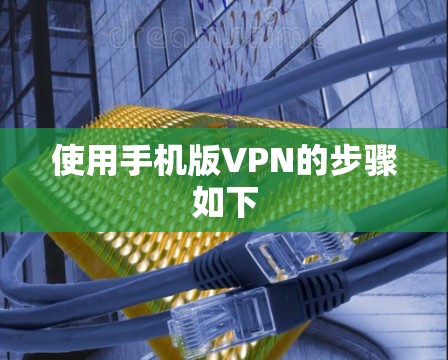 使用手机版VPN的步骤如下 使用手机版VPN的步骤如下