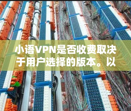 小语VPN是否收费取决于用户选择的版本。以下是详细的信息