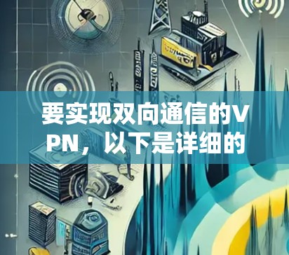 要实现双向通信的VPN，以下是详细的步骤指南