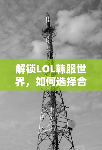 解锁LOL韩服世界，如何选择合适的VPN服务
