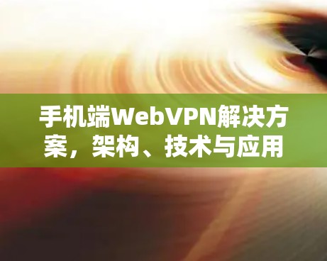手机端WebVPN解决方案,架构、技术与应用分析 手机端WebVPN解决方案,架构、技术与应用分析