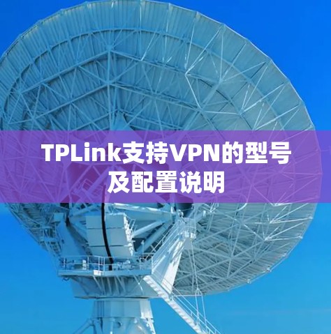 TPLink支持VPN的型号及配置说明