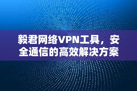毅君网络VPN工具，安全通信的高效解决方案