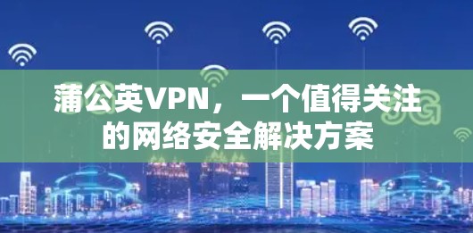 蒲公英VPN,一个值得关注的网络安全解决方案 蒲公英VPN,一个值得关注的网络安全解决方案