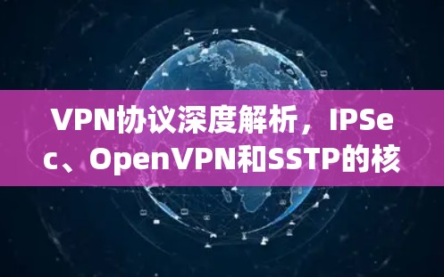 VPN协议深度解析，IPSec、OpenVPN和SSTP的核心技术与应用场景