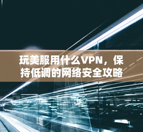 玩美服用什么VPN，保持低调的网络安全攻略