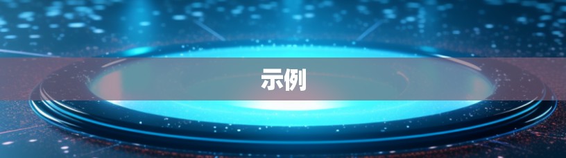 示例 示例