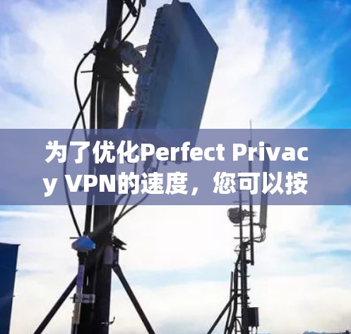 为了优化Perfect Privacy VPN的速度，您可以按照以下步骤进行