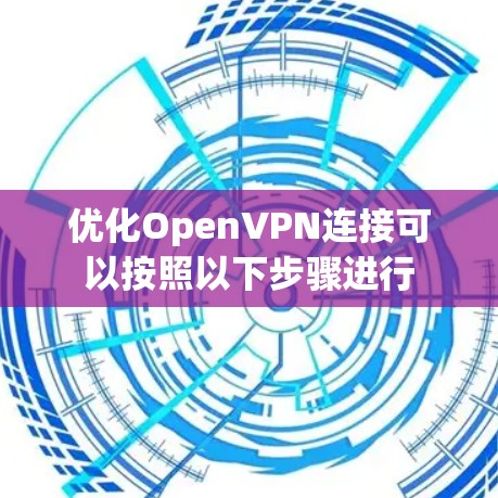 优化OpenVPN连接可以按照以下步骤进行 优化OpenVPN连接可以按照以下步骤进行