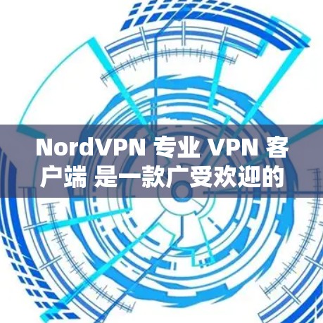 NordVPN 专业 VPN 客户端 是一款广受欢迎的网络安全工具，旨在帮助用户保护隐私、匿名上网和加密连接。以下是关于 NordVPN 专业版的一些关键信息，供你参考