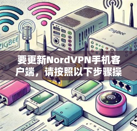 要更新NordVPN手机客户端，请按照以下步骤操作