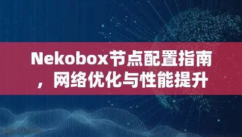 Nekobox节点配置指南,网络优化与性能提升 Nekobox节点配置指南,网络优化与性能提升