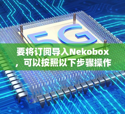 要将订阅导入Nekobox，可以按照以下步骤操作