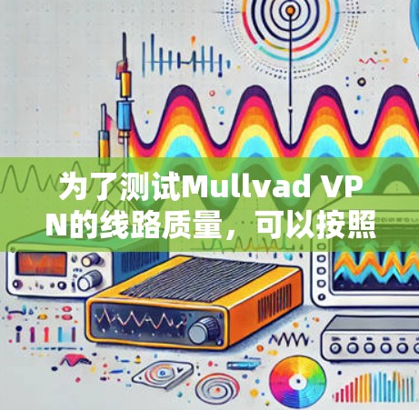 为了测试Mullvad VPN的线路质量，可以按照以下步骤进行