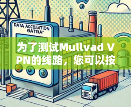 为了测试Mullvad VPN的线路，您可以按照以下步骤进行