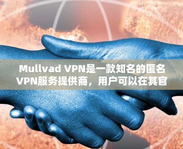 Mullvad VPN是一款知名的匿名VPN服务提供商，用户可以在其官网上下载客户端以享受隐私保护服务。以下是下载客户端的详细步骤