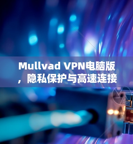 Mullvad VPN电脑版，隐私保护与高速连接的完美结合