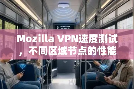 Mozilla VPN速度测试，不同区域节点的性能比较