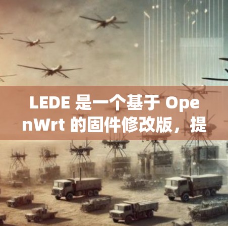 LEDE 是一个基于 OpenWrt 的固件修改版,提供了更多功能和优化。以下是 LEDE 安装指南,帮助你顺利完成安装和配置 LEDE 是一个基于 OpenWrt 的固件修改版,提供了更多功能和优化。以下是 LEDE 安装指南,帮助你顺利完成安装和配置