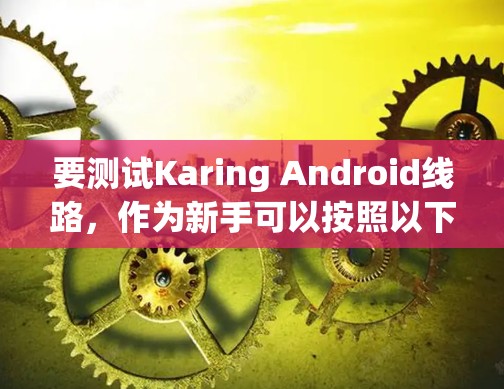 要测试Karing Android线路，作为新手可以按照以下步骤进行