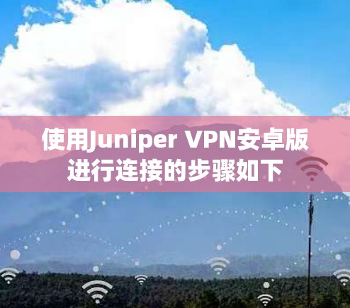使用Juniper VPN安卓版进行连接的步骤如下
