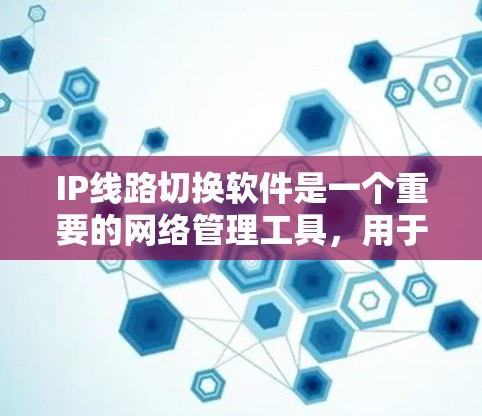 IP线路切换软件是一个重要的网络管理工具，用于在动态网络环境中优化路由选择，确保数据包通过最优路径传输，从而提高网络性能和可靠性。以下是对IP线路切换软件的详细分析和总结