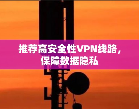推荐高安全性VPN线路，保障数据隐私