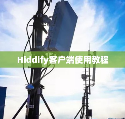 Hiddify客户端使用教程 Hiddify客户端使用教程