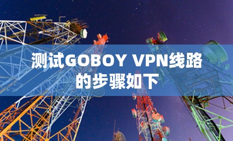 测试GOBOY VPN线路的步骤如下 测试GOBOY VPN线路的步骤如下
