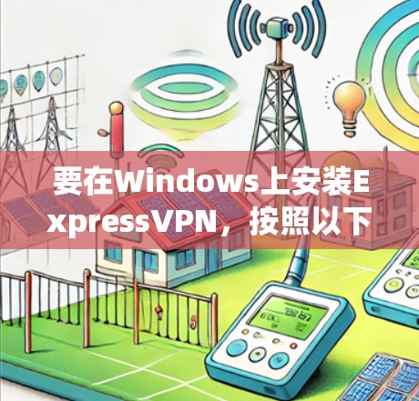 要在Windows上安装ExpressVPN，按照以下步骤操作