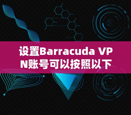 设置Barracuda VPN账号可以按照以下步骤进行，以确保顺利完成并安全使用