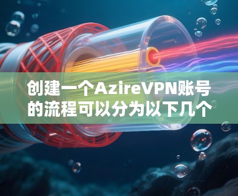 创建一个AzireVPN账号的流程可以分为以下几个步骤
